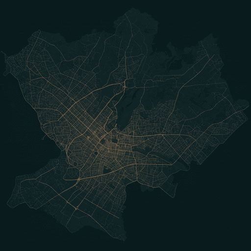 Mapa do trecho Indaial – Ascurra